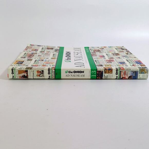 The Onion Ad Nauseum Complete News Archives Volume 13 Humor Politics Book - Picture 4 of 4